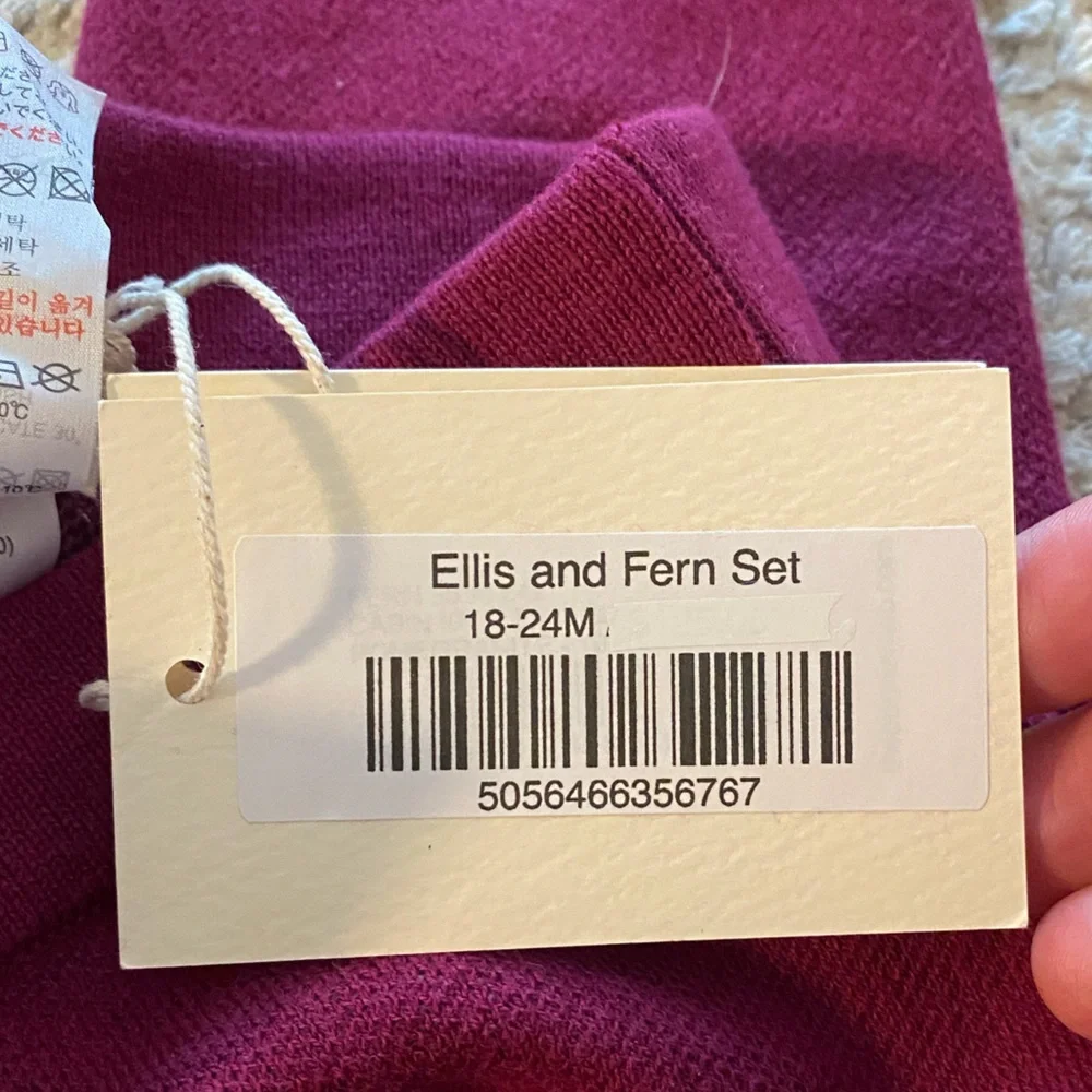 The Bonniemob Ellis and Fern Knit Set Size 18-24